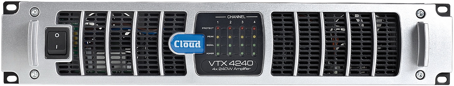 Amply truyền thanh chất lượng cao 4 Kênh x 240W - CLOUD (ENGLAND) - VTX4240